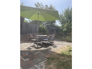 Dining table on the patio