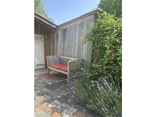 Sitting area in the garden