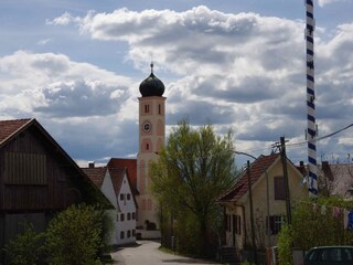 Historic church in the middle of Zankenhausen.