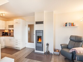 Wohnbereich mit Kamin