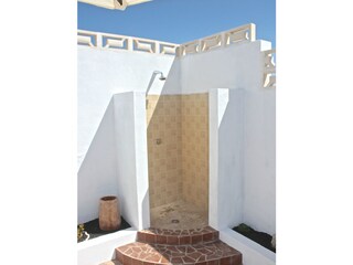 Outdoor-Shower at the sun terrace