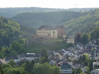 Blick auf Schloss Malberg