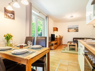 Blick ins Wohnzimmer