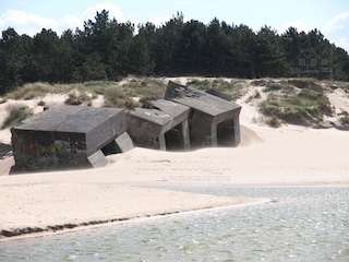 Bunker am Strand