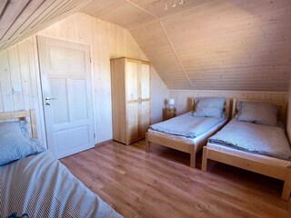 Schlafzimmer mit Einzelbetten