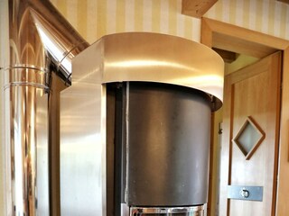 Kaminofen im Wohnzimmer