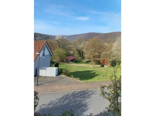 Aussicht vom Ferienhaus