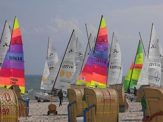 Am Strand  inkl. Strandkorb