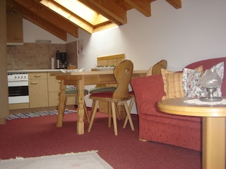 Ferienwohnung Bolsterlang Wohnzimmer 4