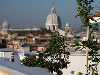 Romsicht von Dachterrasse