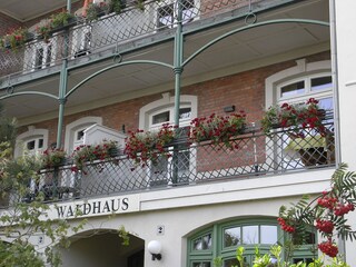 Balkon Wohnung Waldhaus 11