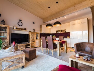 Holiday house Penthouse Tauberblick Terrasse