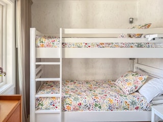 Das Kinderzimmer mit Etagenbett