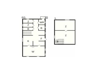 Vakantiehuis Kyrkhult Grondplan 21