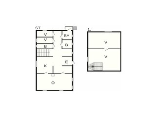 Vakantiehuis Kyrkhult Grondplan 20