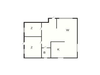 Vakantiehuis Lysekil Grondplan 27