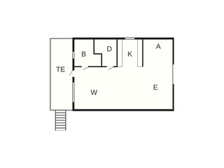 Holiday house Sjövik Floor Plan 4