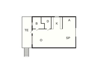 Casa per le vacanze Sjövik Pianta del piano 23