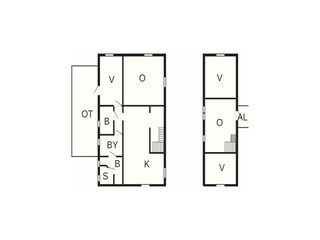 Vakantiehuis Stockaryd Grondplan 20