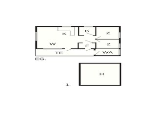Vakantiehuis Nordli Grondplan 4