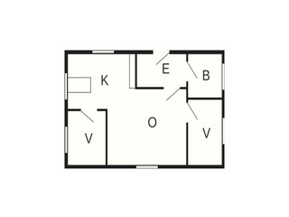 Vakantiehuis Engavågen Grondplan 26