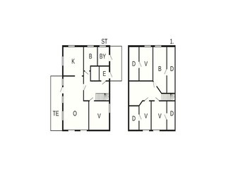 Maison de vacances Foldereid Plan d'étage 37