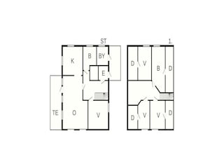 Vakantiehuis Foldereid Grondplan 25