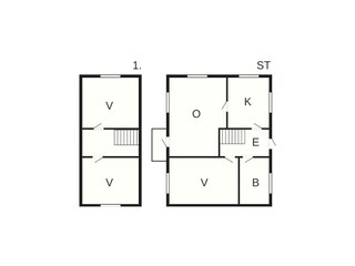 Casa per le vacanze Alsvåg Pianta del piano 30