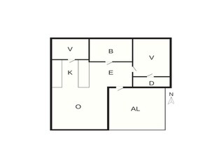 Maison de vacances Laholm Plan d'étage 25