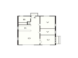 Vakantiehuis Glommen Grondplan 17