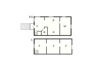 Vakantiehuis Hunnebostrand Grondplan 18