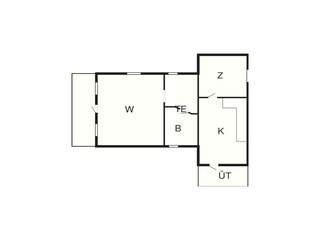 Casa de vacaciones Västrum Plano de planta 4