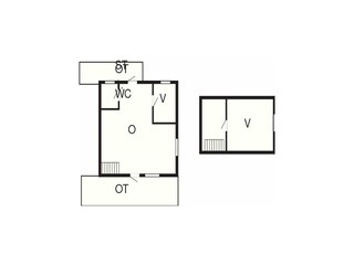Casa de vacaciones Torsby Plano de planta 4