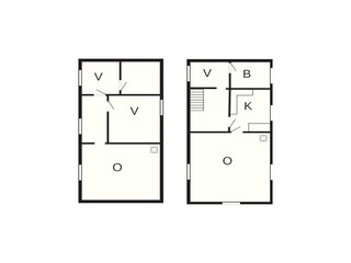 Vakantiehuis Bankeryd Grondplan 21