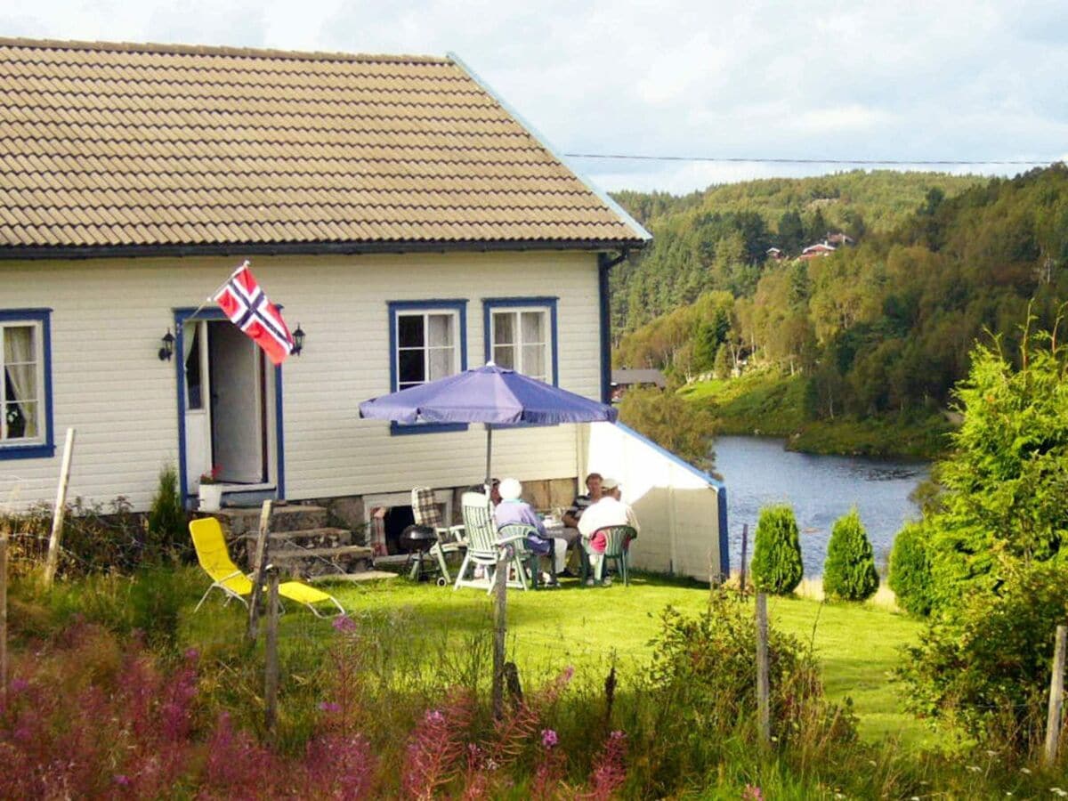 Holiday house Lyngdal Outdoor Recording 1