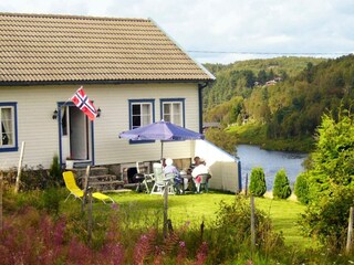 Maison de vacances Lyngdal Enregistrement extérieur 3