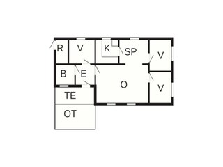 Casa de vacaciones Köpingsvik Plano de planta 9