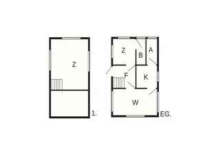 Vakantiehuis Verum Grondplan 4