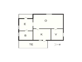 Casa de vacaciones Torsby Plano de planta 16