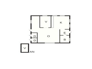 Ferienhaus Blixtorp Grundriss 12