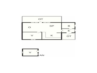 Vakantiehuis Munkfors Grondplan 6