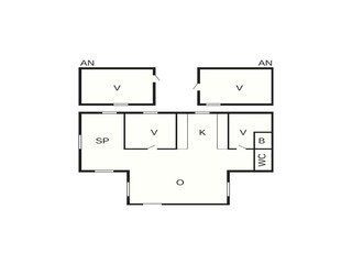 Maison de vacances Ellös Plan d'étage 26