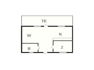 Vakantiehuis Gardsjö Grondplan 15
