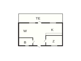 Vakantiehuis Gardsjö Grondplan 6