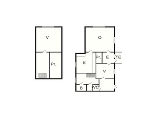 Casa de vacaciones Pauliström Plano de planta 14