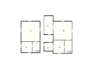 Vakantiehuis Loftahammar Grondplan 14