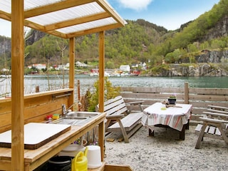 Maison de vacances Leirvik Enregistrement extérieur 11