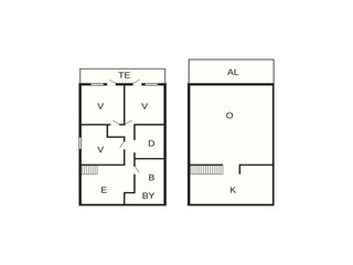 Casa per le vacanze Leirvik Pianta del piano 42