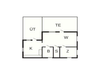 Casa de vacaciones Kvillsfors Plano de planta 16