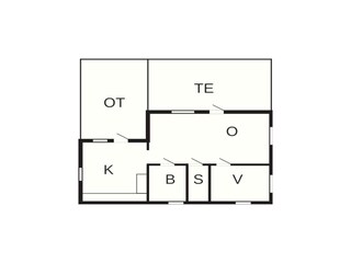Casa de vacaciones Kvillsfors Plano de planta 17